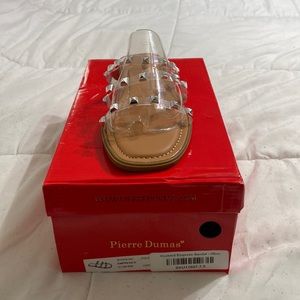 Pierre Dumas brand new in box Studded Empress Sandals